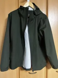 無印良品 ブロックテックパーカ ダークグリーン マウンテンパーカー L