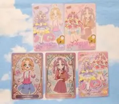 プリキュア　キラキラカードグミ　5種
