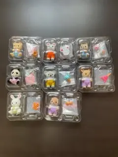 【即購入大歓迎】シルバニア赤ちゃんスイーツシリーズ8体　コンプリート