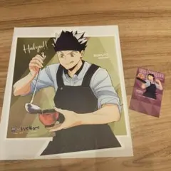 大戸屋　ハイキュー!! 木兎光太郎 ビジュアルボード