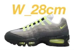 NIKE Women's Air Max 95 ビッグバブル ネオンイエロー