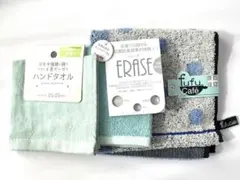 抗菌防臭タオルハンカチ等　３種
