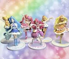フィギュア　プリキュア　6体セット　ヒーリングっど プリキュア など