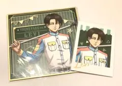 進撃の巨人 リヴァイ テーマパークver. ミニ色紙、特典カード