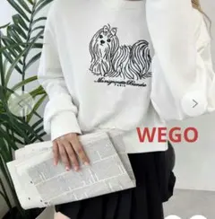 【美品】WEGO トレーナー スウェット レディース 長袖 トップス