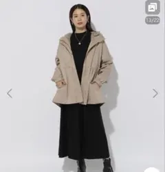 Elura ニットフレアワンピース　コトナF 黒