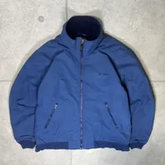 L.L.Bean　ウォームアップジャケット　ナイロン　フリース　90s　短丈