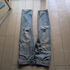 DOLCE&GABBANA ダメージデニムパンツ