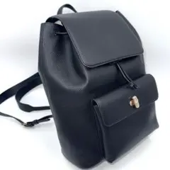 ✨極美品✨FURLA フルラ ダナエ リュック レザー 黒 ゴールド金具