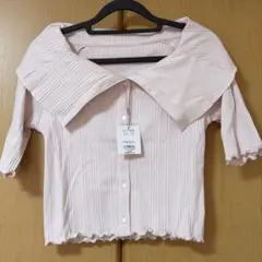 NICE CLAUP　セーラーオフショルテレコトップス 鞍馬祢音 着用