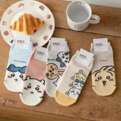 【新品】ちいかわ　ソックス　5足セット　大人用