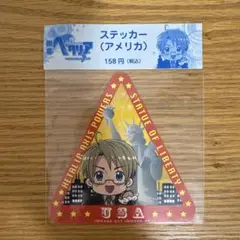 【新品未開封】ヘタリア ステッカー アメリカ ボブヘタ