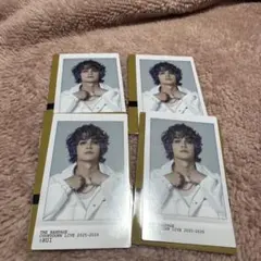 与那嶺瑠唯 ステッカーカード ノーマル 4枚