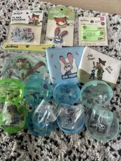 ズートピア ガチャガチャ　セット
