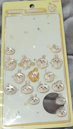 ボンボンドロップシール　ちいかわ　うさぎ　第1弾　サンスター文具 おすそわけ