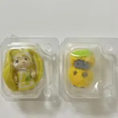 シルバニア 赤ちゃんフルーツパーティー ペルシャネコ さくらんぼ ハスキーレモン