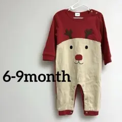 ⭐️トナカイデザインロンパース ⭐️6-9month
