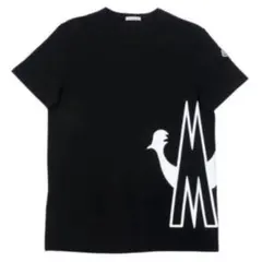 ★希少★MONCLER Tシャツ Ｍ　モンクレール ワッペン ブラック 朝倉未来