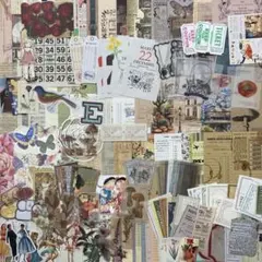 コラージュ素材 150枚 紙もの 紙モノ おすそ分け 2