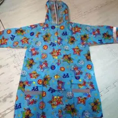 PAW PATROL レインコート 青 キャラクター柄
