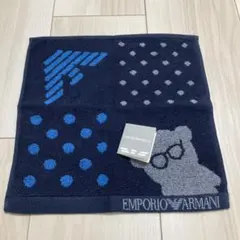 【新品タグ付】EMPORIO ARMANI エンポリオアルマーニ ハンドタオル