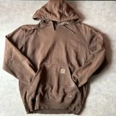鬼フェード 雰囲気抜群 carhartt パーカー ボロ サンフェード ペンキ
