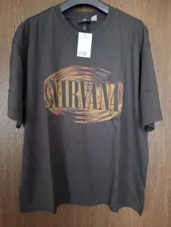 【新品】H&M ニルヴァーナ リラックスフィットTシャツ サイズM