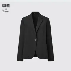 未使用 UNIQLO × Theory 感動ジャケット 大きいサイズ XL 黒