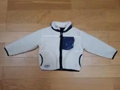 スヌーピー アウター トップス 防寒 ジャンパー ボア ホワイト 110cm