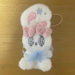 エスターバニー　スノーリボンマスコット　クリームバニー