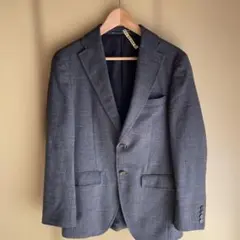 LES MUES レミュー　グレー チェック柄 テーラードジャケット