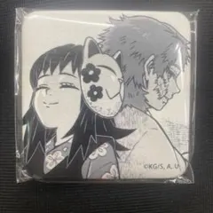 鬼滅の刃　ufotable　ダイニング　台本表紙イラストスクエア缶バッジ　錆兎