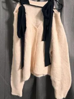 CHICOオフショルダーセーター