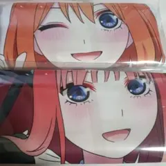 【未使用】五等分の花嫁 中野四葉、中野二乃 抱き枕カバーセット プライズ