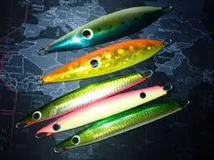 ルアーズケミスト サクラマスジギング 人気カラー 3本セット 美品