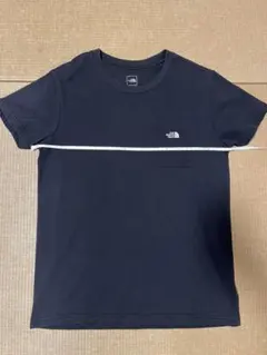 THE NORTH FACE Tシャツ ブラック 刺繍ロゴ　レディース　Lのサムネイル