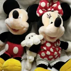 ミッキー・ミニー ぬいぐるみセット
