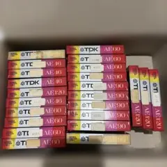 TDK カセットテープ AEシリーズ まとめ売り23本