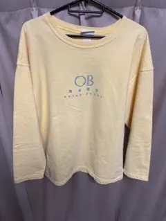 USA製 J.AMERICA スウェット Outer Banks刺繍 イエローM