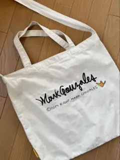 Mark Gonzales コットン ロゴトートバッグのサムネイル