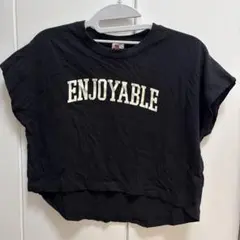 キッズ 半袖Tシャツ ブラック
