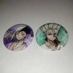 ドクターストーン Dr.STONE缶バッジ 千空 ゲン