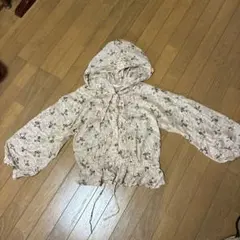 RAN HOUSE 花柄刺繍 長袖ブラウス くすみピンク - メルカリ