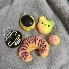 スクイーズ キーホルダー 5点セット