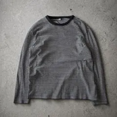 レア 00s OLD UNIQLO ボーダー ロンt cityboy y2k