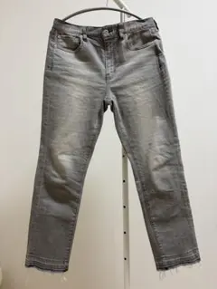 JOURNAL STANDARD デニム ジーンズ 裾カットオフ グレーのサムネイル