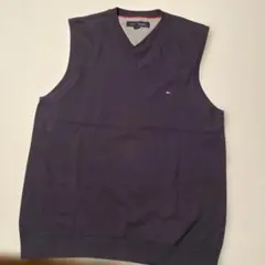 Tommy Hilfiger ネイビー Vネックベスト