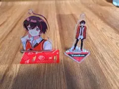 カラフルピーチゆあんくんアクリルスタンド 2個セット