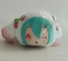 初音ミク×シナモロール 寝そべりぬいぐるみ 桜ver. 初音ミクのサムネイル