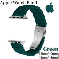 Apple Watch band アップルウォッチ バンド 高級 大人 グリーン